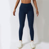 Women's Peach Hip Fitness Pants High Waist Bright Color