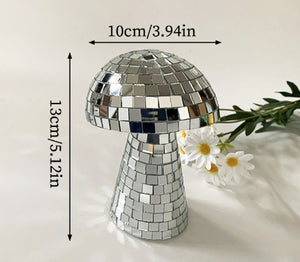 Mirror Glass Brick Mushroom Disco Ball Upholstery