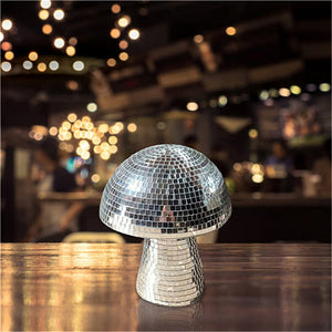 Mirror Glass Brick Mushroom Disco Ball Upholstery