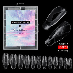 Crystal Nail Extension Mold Without Paper Tray Box